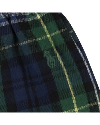 Boy's Plaid Pajama Set - Little Kid