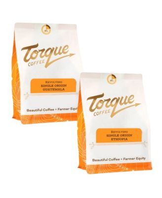  - Torque Rockstar Drip Tour: 2 Revolving - Single Origins - Guatemala & Ethiopia (2x 12oz bags total)
