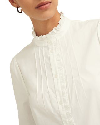Trinity Ruffle Trim Blouse