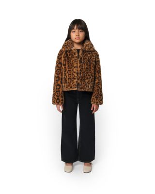 Girls' Elis Short Faux Fur Coat - Little Kid, Big Kid