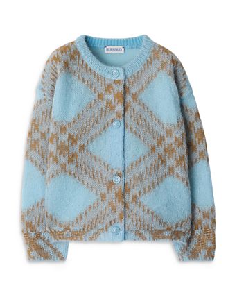 Girls' Bethane Check Mohair Cardigan - Little Kid, Big Kid