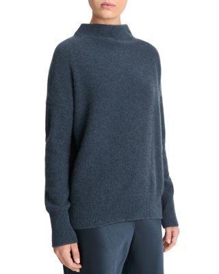Boiled Cashmere Funnel Neck Sweater