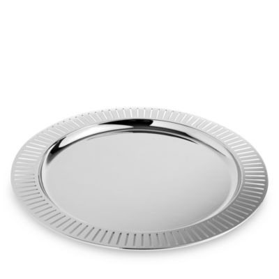 ANNA new york - Striations Serving Tray Round