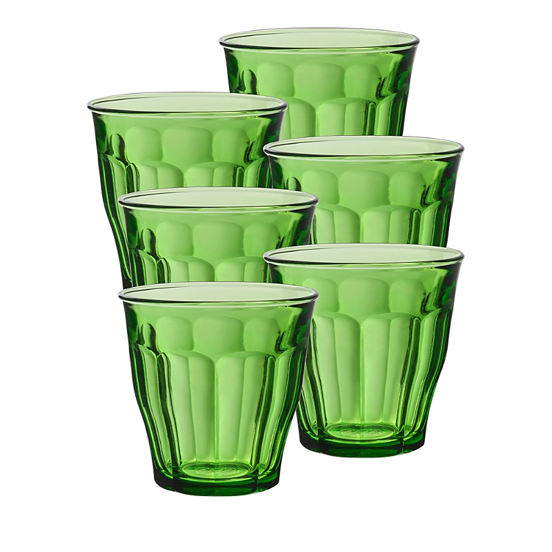 Duralex Picardie 10.37 Oz. Tumbler, Set Of 6 In Green