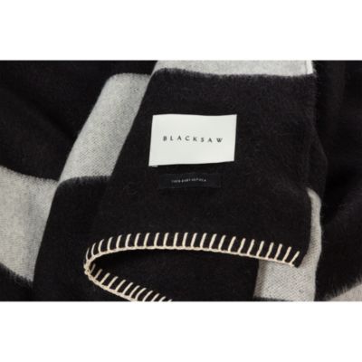 Mason Stripe Baby Alpaca Throw