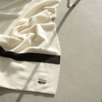 Mason Stripe Baby Alpaca Throw