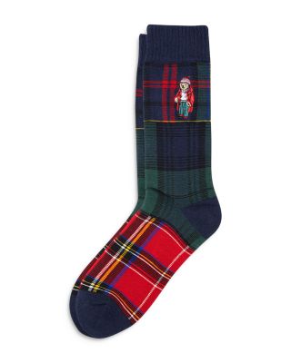 Polo Ralph Lauren - Patchwork Tartan Bear Socks