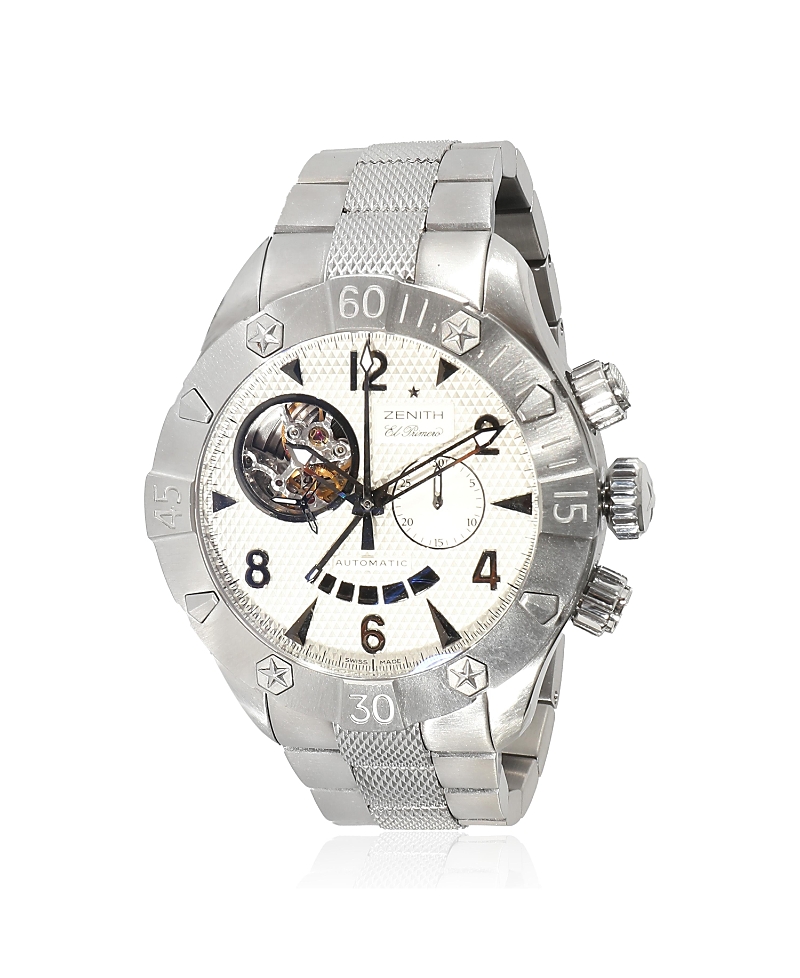 Pre-Owned Zenith Stainless Steel Defy Classic Watch 03.0526.4021 51.00 mm