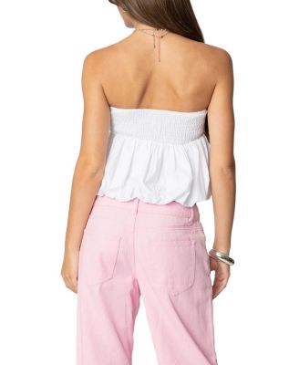 Serina Strapless Bubble Top