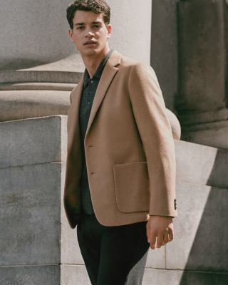 Theory Clinton Wool Cashmere Unstructured Slim Fit Sport Coat