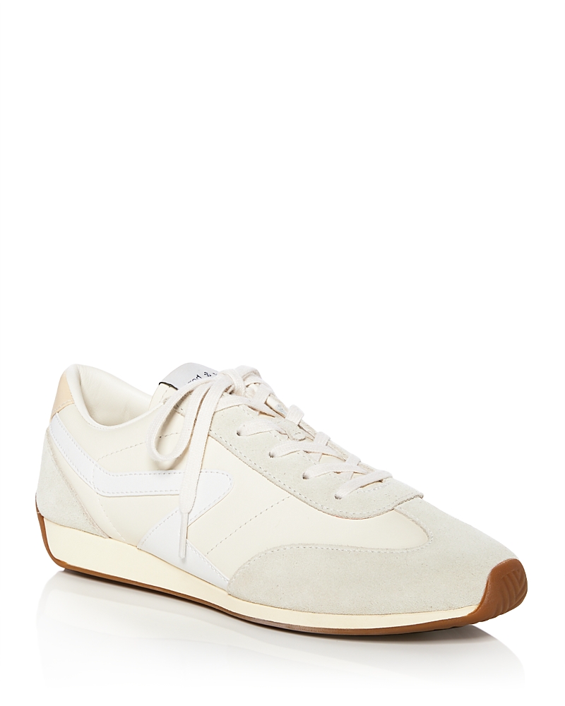 Rag & Bone Retro Runner Slim In Antique White