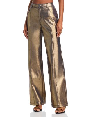 Cinq à Sept - Gold Coated Francine Pants