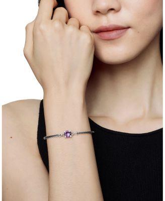 Chatelaine&reg; Bracelet with Amethyst and Diamonds