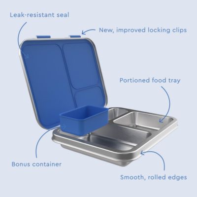 Kids Stainless Steel Leak Resistant Lunch Box