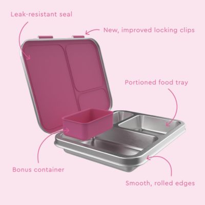 Kids Stainless Steel Leak Resistant Lunch Box