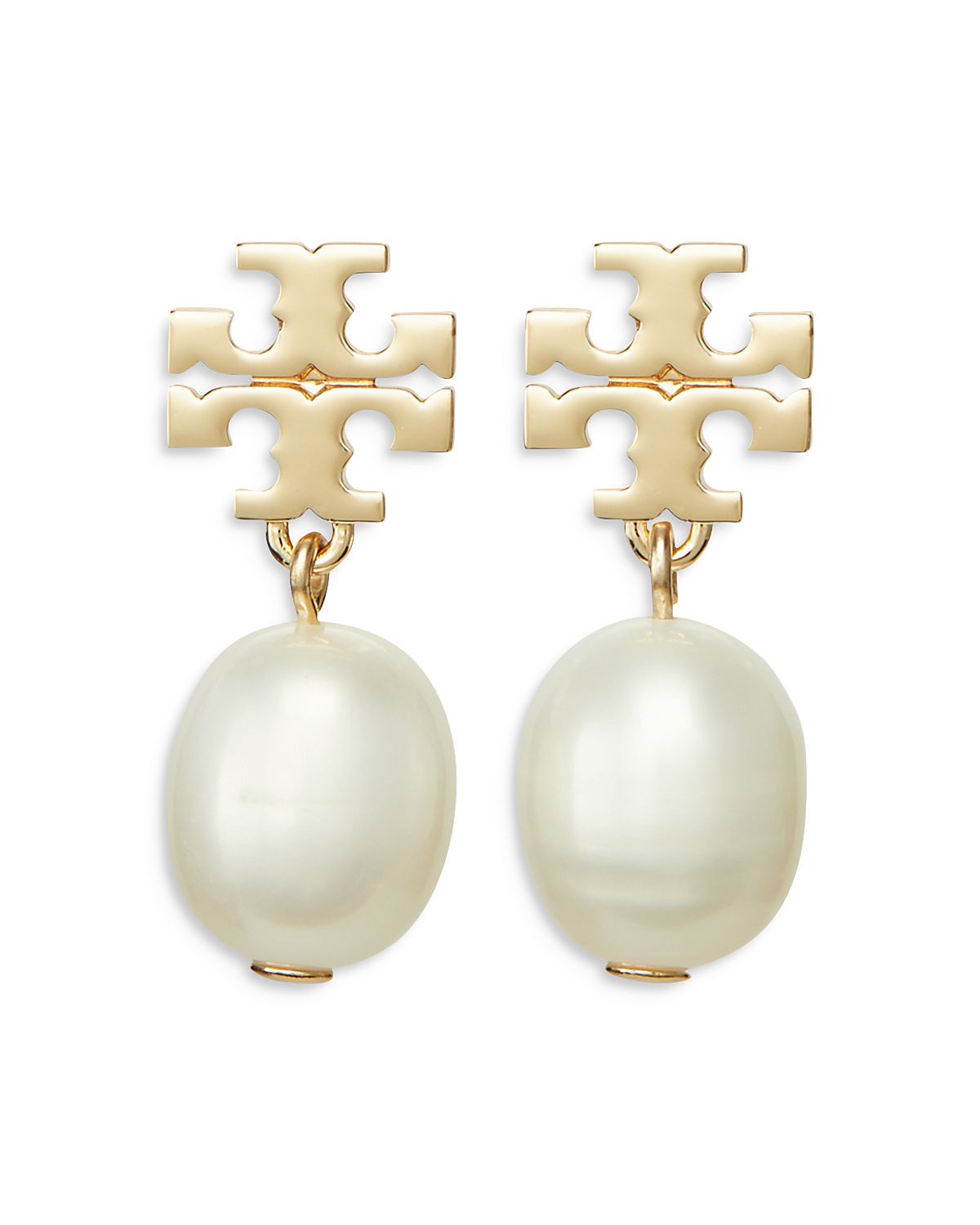 Tory Burch Kira Cultured Pearl Drop Earrings