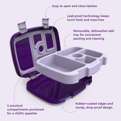 Kids Prints Leak Proof Lunch Box