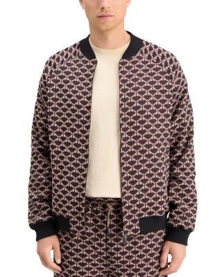 Scotch & Soda - Reversible Jacquard Bomber Jacket