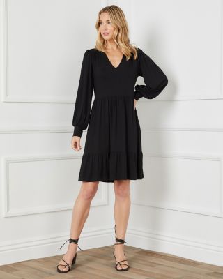 Long Sleeved Tiered Dress