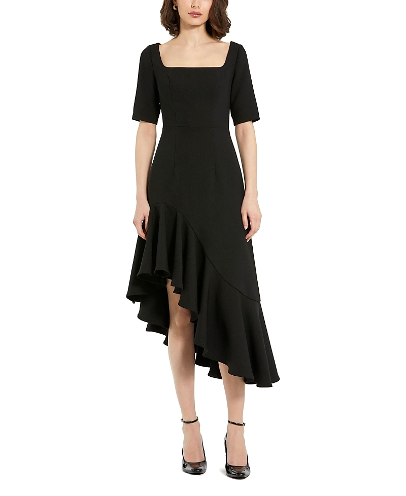 Mac Duggal Midi Dress In Black