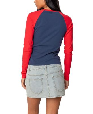  Tommi Raglan Long Sleeve T-Shirt