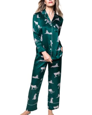 Panthere De Luxe Silk Pajama Set