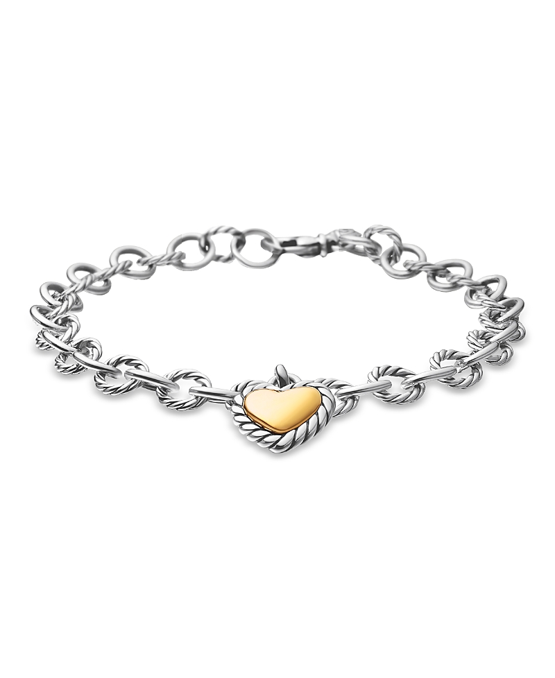 David Yurman Cable Collectibles Cookie Classic Heart Bracelet