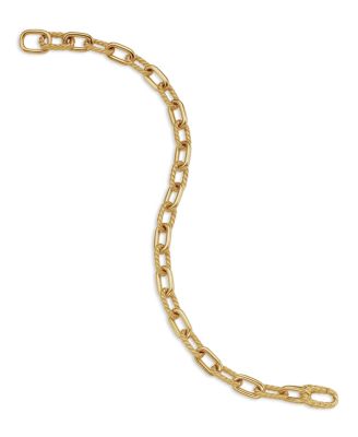 Madison Bold Chain Bracelet in 18K Gold, 6mm