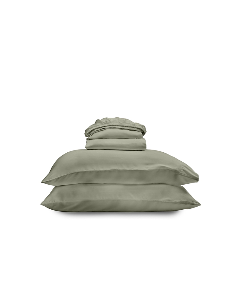 Ettitude Sateen Sheet Set In Fern