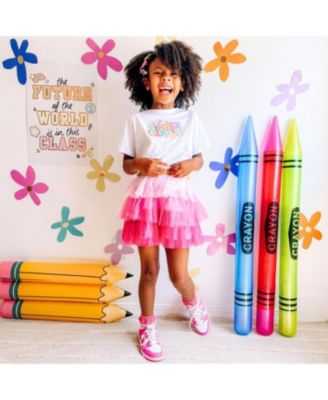 Girls' Pink Petal Tutu - Little Kid, Big Kid, Baby