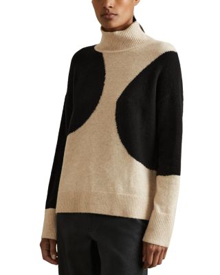 REISS - Georgia Funnel Neck Pull On Sweater