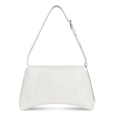 Downtown Mini Shoulder Bag Crocodile Embossed