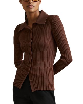 REISS - Jenna Knitted Shirt