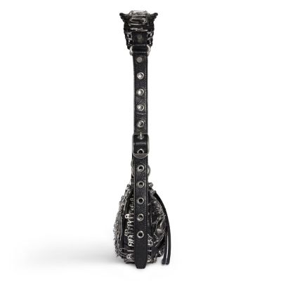 Le Cagole XS Shoulder Bag with Safety Pins