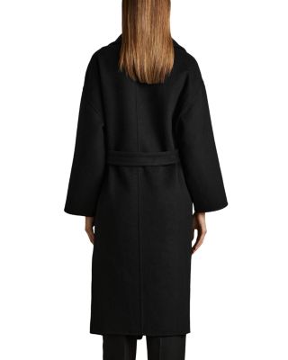 Bridget Wool-Blend Blindseam Coat