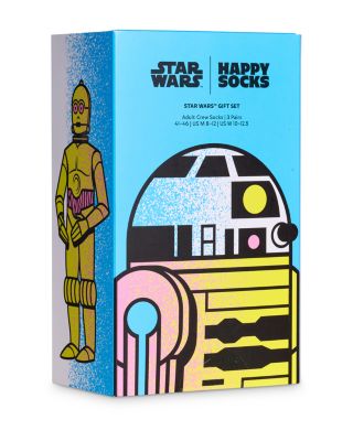 Happy Socks Star Wars Socks Gift Set, Pack of 3