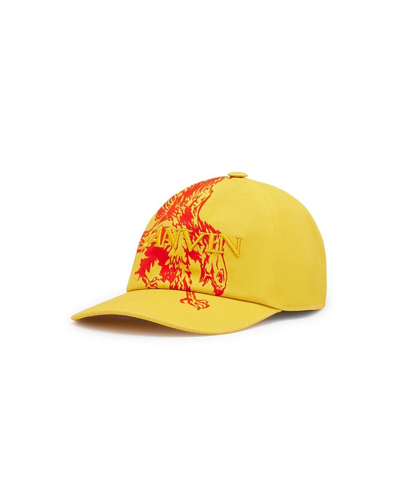 Lanvin X Future Eagle Cotton Cap