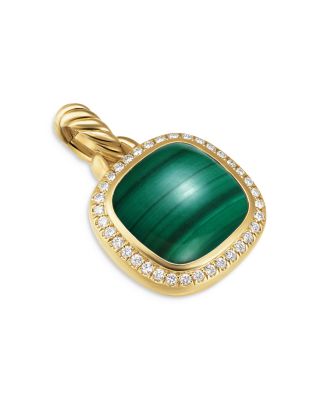 David Yurman - Albion&reg; Pendant in 18K Yellow Gold with Gemstones and Diamonds, 11mm