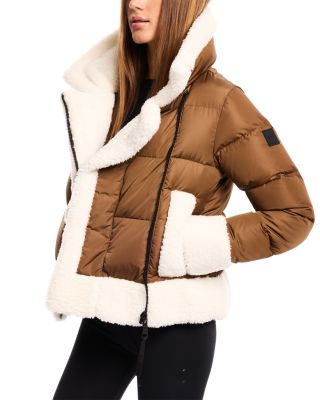 Bianca Sherpa Trim Down Jacket