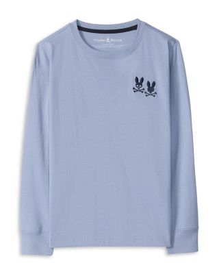 Psycho Bunny - Boys' Tilden Embroidered Long Sleeve Tee - Little Kid, Big Kid