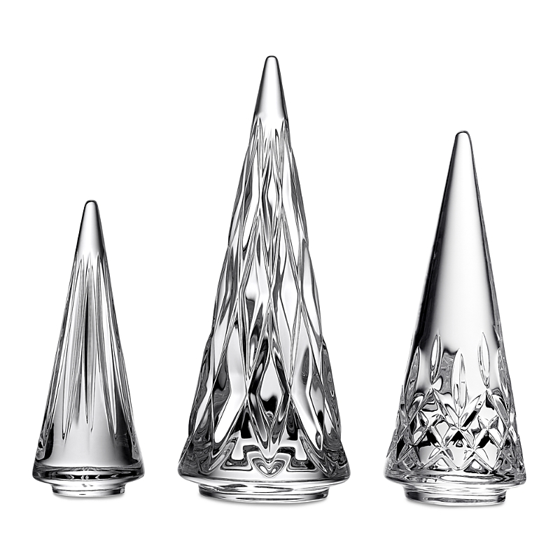 Waterford Set Of 3 Standing Trees With $21 Credit In Transparent
