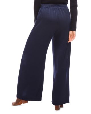 Wide Leg Satin Pants