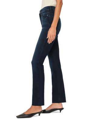 Halle Instasculpt Straight Leg High Rise Jeans in Mediterranean