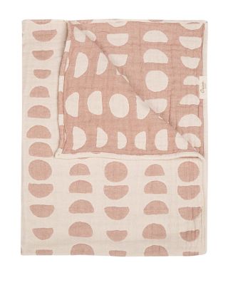 Copper Moon Phase Jacquard Blanket - Ages 0-36 Months