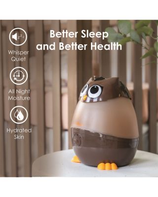 Adorable Humidifier, Mini Owl, Cool Mist Humidifier with Vapor Tray, 0.5 Gal.