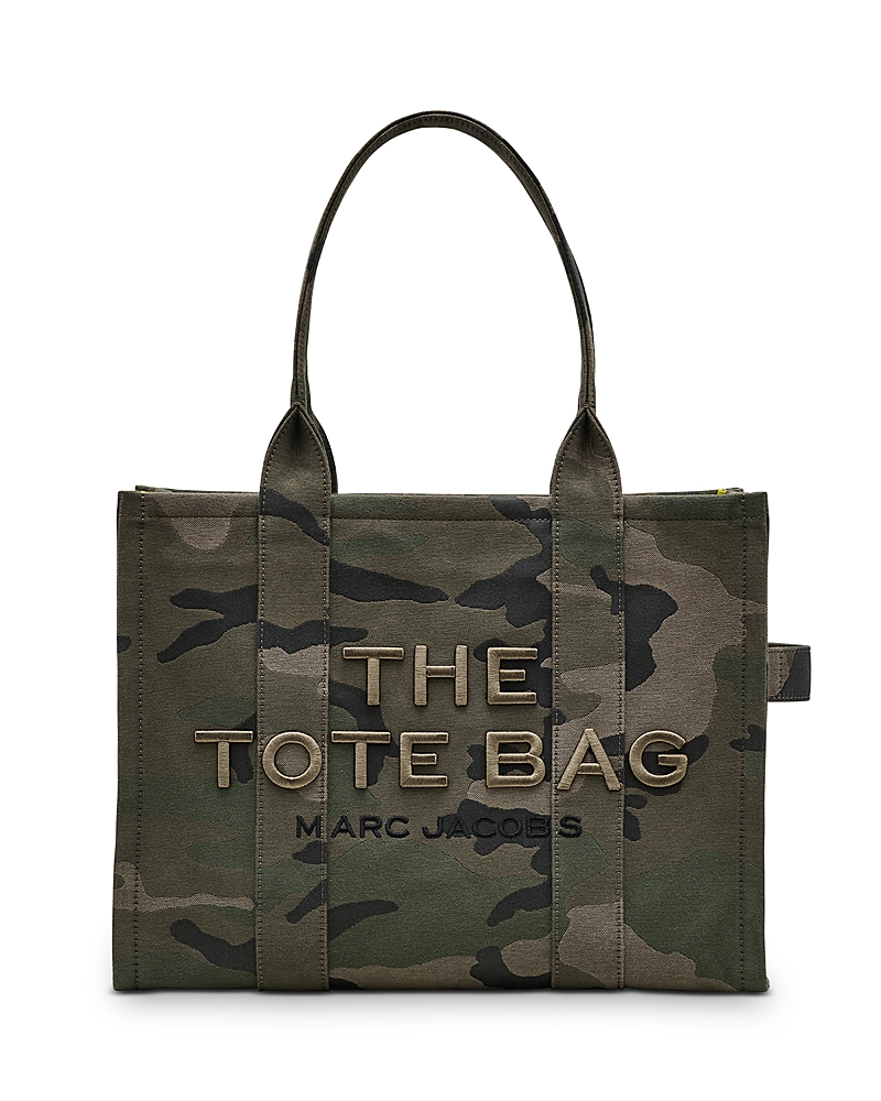 Marc Jacobs The Camo Jacquard Large Tote Bag In Camo Multi