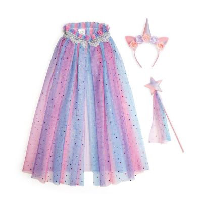 Sweet Wink - Girls' Purple Unicorn Dress Up Kit - Little Kid
