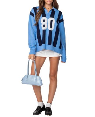 Larson Oversized Polo Sweater