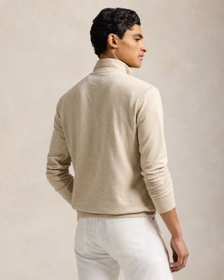 Luxury Jersey Quarter Zip Pullover