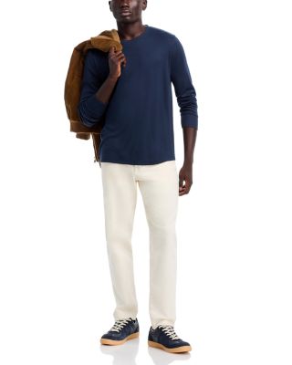 Essential Tee Long Sleeve in Anemone Milano